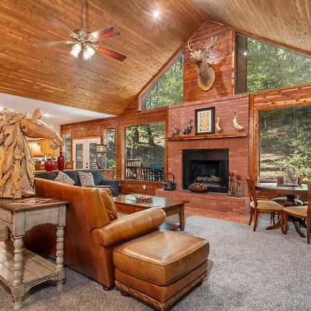 Luxury Rock Creek Cabin W Deck By Lake Hamilton Hot Springs Exterior photo