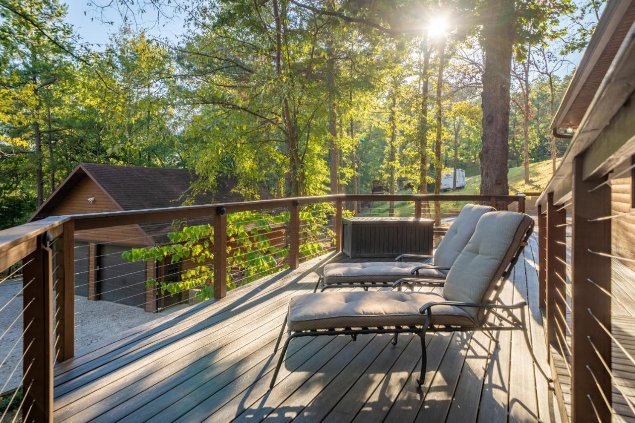 Luxury Rock Creek Cabin W Deck By Lake Hamilton Hot Springs Exterior photo