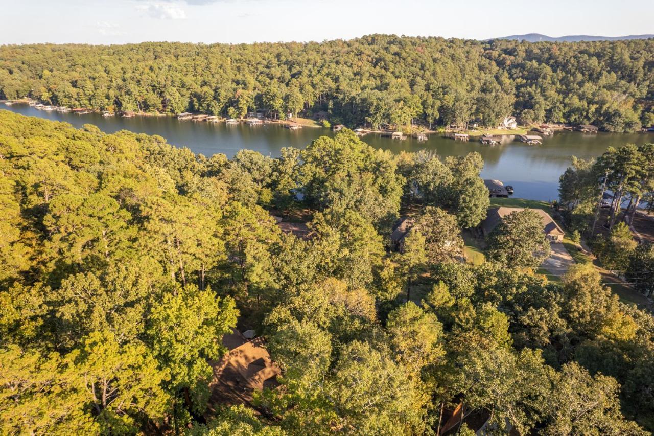 Luxury Rock Creek Cabin W Deck By Lake Hamilton Hot Springs Exterior photo